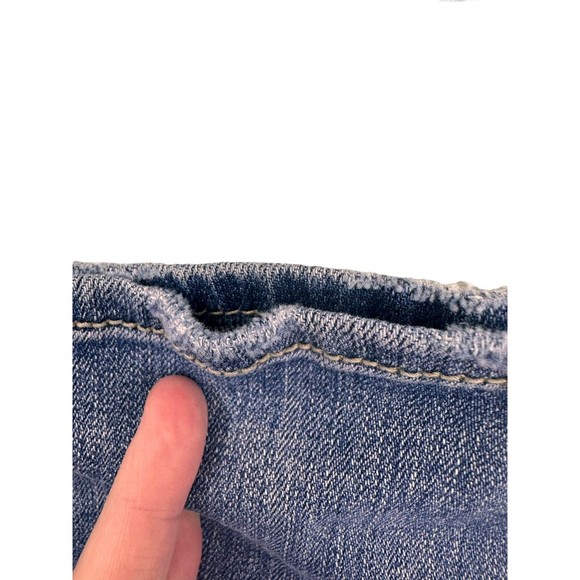 Vtg Silver Suki Denim Jeans Women 27/32 Light Wash Boot Cut Low Rise Y2K… - Picture 6 of 14